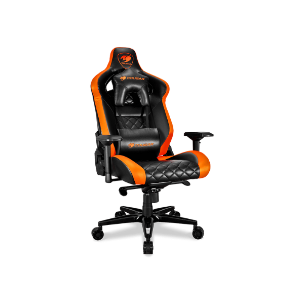 Cougar Armor Titan Gaming Chair – Orange/Black