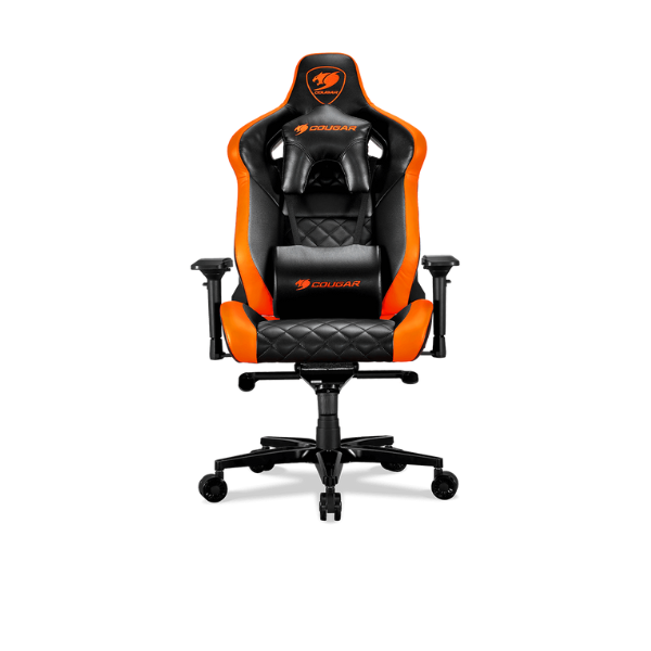 Cougar Armor Titan Gaming Chair – Orange/Black