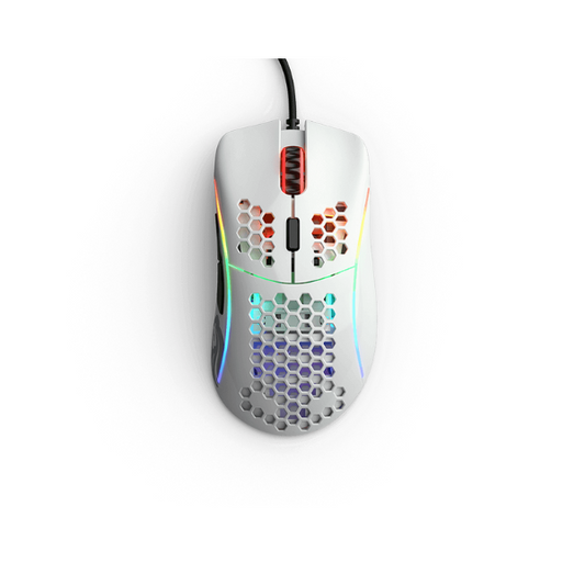 Glorious Gaming Mouse Wired  Model D - Glossy White