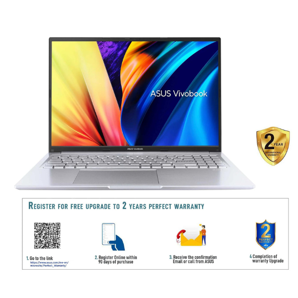 ASUS VIVOBOOK M1603QA-MB731W | Ryzen R7 5800H, 16GB, 1TB SSD, 16" WUXGA, AMD Radeon Graphics, Win11 Home, Eng-Arab K/B, Silver Share   Tweet   Google+