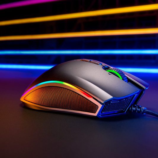 Razer Mamba Elite Wired Mouse with Extended Razer Chroma, Black