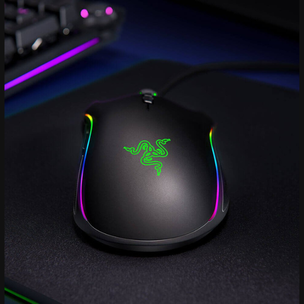 Razer Mamba Elite Wired Mouse with Extended Razer Chroma, Black