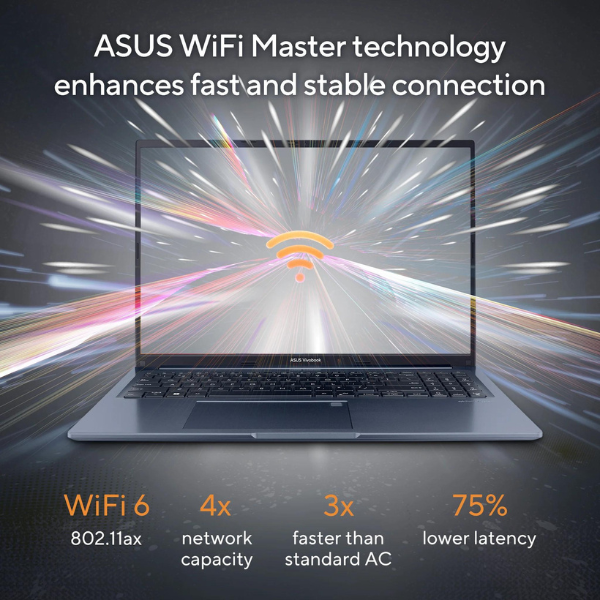 ASUS VIVOBOOK M1603QA-MB731W | Ryzen R7 5800H, 16GB, 1TB SSD, 16" WUXGA, AMD Radeon Graphics, Win11 Home, Eng-Arab K/B, Silver Share   Tweet   Google+
