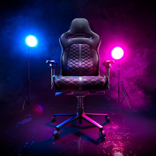 Razer Enki -Gaming Chair for All-Day Comfort,  Black