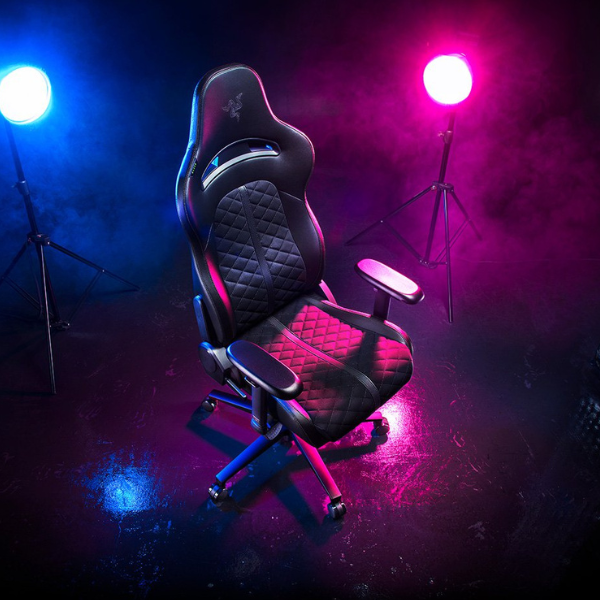 Razer Enki -Gaming Chair for All-Day Comfort,  Black