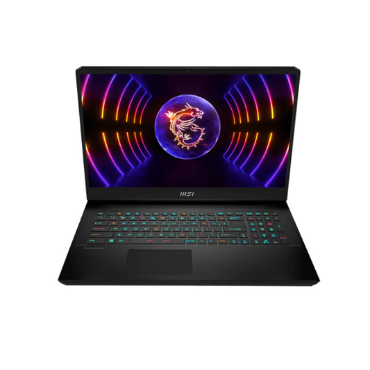 MSI TITAN GT77 HX 13VI 9S7-17Q211-025 | Core i9 13980HX, 64GB, 4TB SSD, 16GB NVIDIA RTX 4090, 17.3"UHD 144Hz, Win11 Home, Eng-Arab K/B, Black