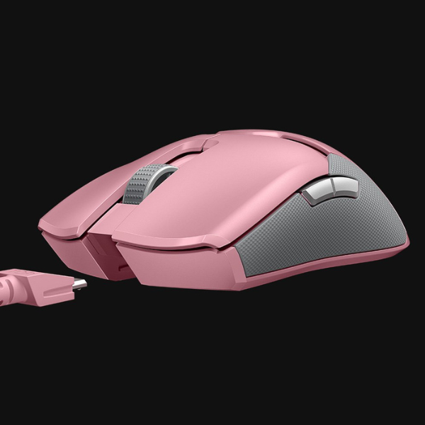Razer Viper Ultimate with Charging Dock - Quartz Ambidextrous Gaming Mouse with Razer™ HyperSpeed Wireless