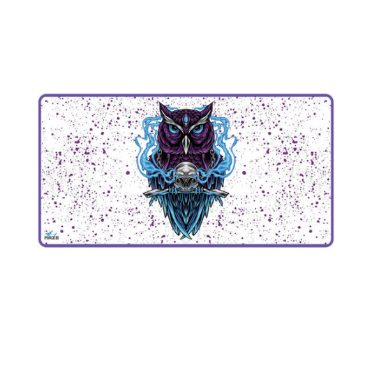 Maze 2XL Extended Mouse Pad/Mat, 36'' x 18'' x 0.2'' Dimension, 5mm Thick, Ultraglide 2, Waterproof, Anti-Fray, Anti-Slip, Smooth Surface for Maximum Control and Speed, Night OWL-W | PH-0A1Z-6HP9