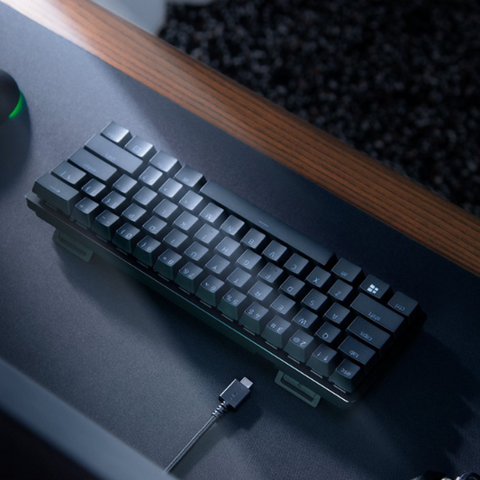 Razer Huntsman Mini - Linear Optical Switch - US - Black ,Optical Switch (Red)