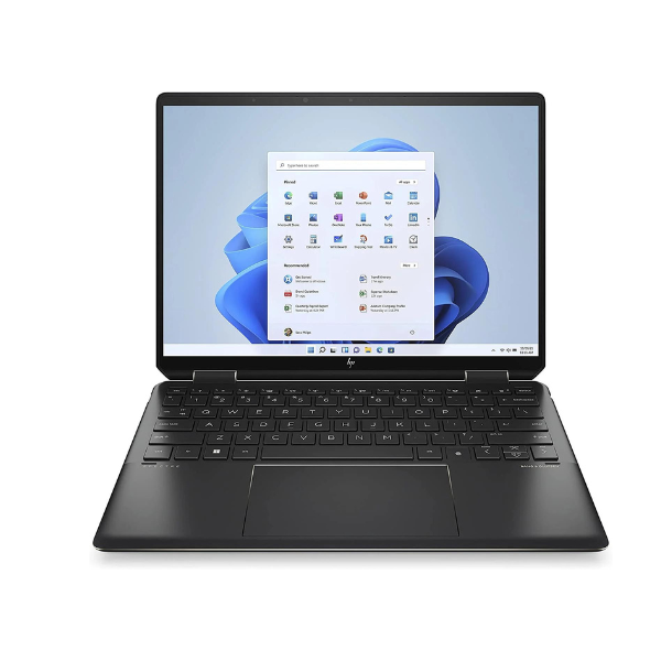 HP SPECTRE X360 14-EF0005NE-6H5N5EA | Core i7 1255U, 16GB, 1TB SSD, 13.5"WUXGA 2in1, INTEL IRIS Xe, Win11 Home, Eng-Arab K/B, Black+ Sleeve, StylusPen