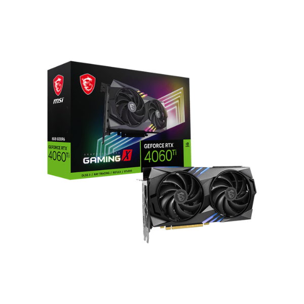 MSI GeForce RTX 4060 Ti Gaming X Black 8G VGA