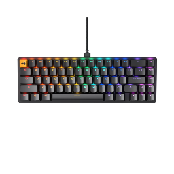 Glorious GMMK2 65% Pre-Built ANSI USA Black