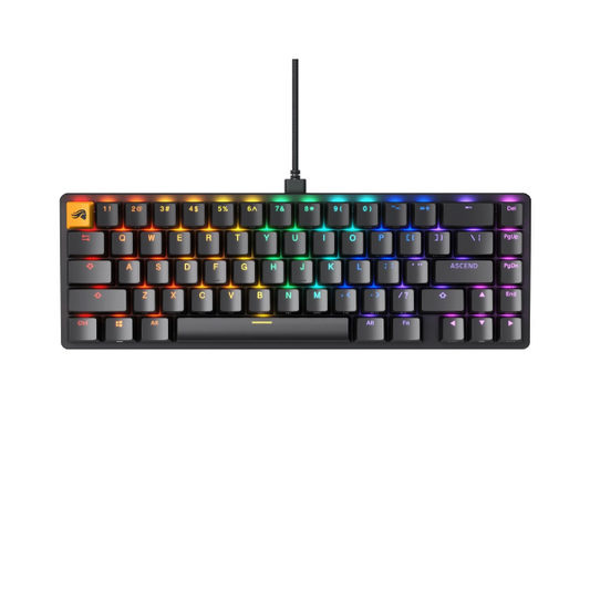 Glorious GMMK2 65% Pre-Built ANSI USA Black