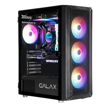 Gaming Pc| GALAX REVALUTION 07 CASE,  INTEL CI5 12400 TRAY,  PNY RTX 3050 8 GB
