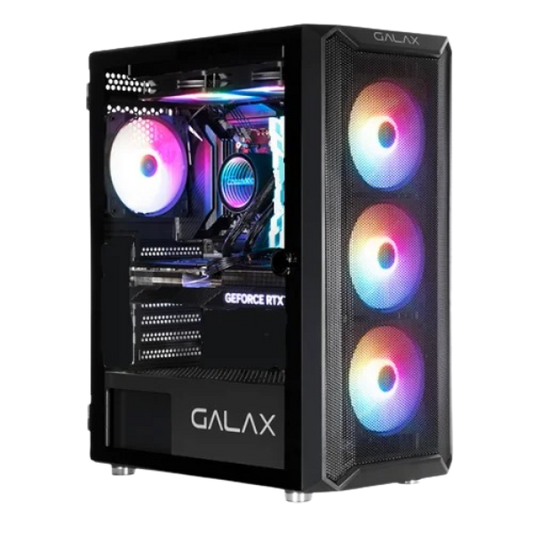 Gaming Pc| GALAX REVALUTION 07 CASE,  INTEL CI5 12400 TRAY,  PNY RTX 3050 8 GB