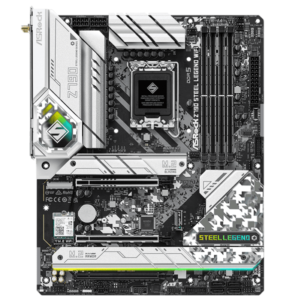 ASRock Z790 Steel Legend WiFi LGA1700 ATX Motherboard