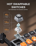 GravaStar Mercury K1 Pro 75% Wireless Mechanical Keyboard – CyberFlare