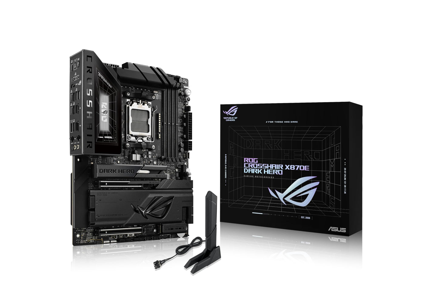 ASUS ROG CROSSHAIR X870E DARK HERO X870E AM5 DDR5 ATX Gaming Motherboard