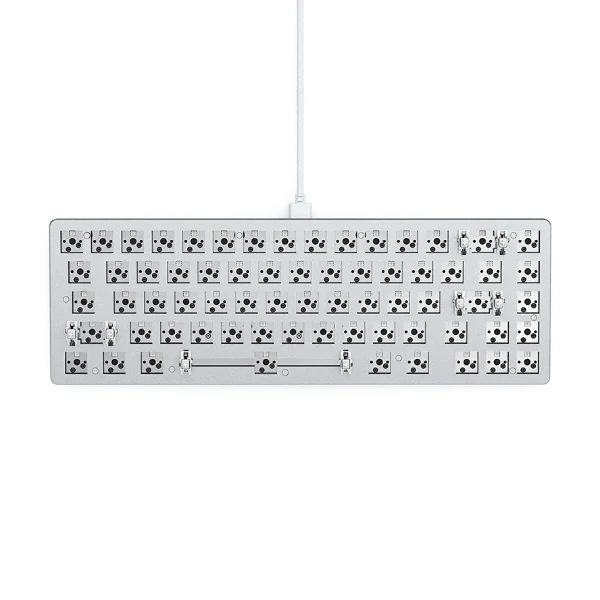 Glorious GMMK V2 65% Keyboard (Barebones) - White