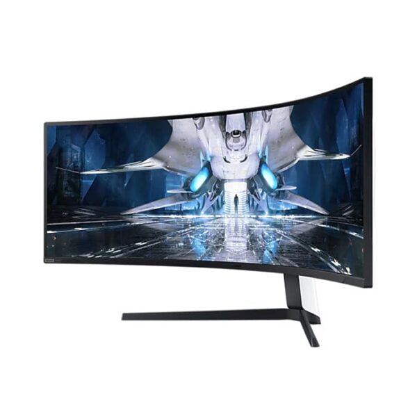 Samsung LS49AG950 Odyssey Neo G9 Curved DQHD Gaming Monitor, Silver