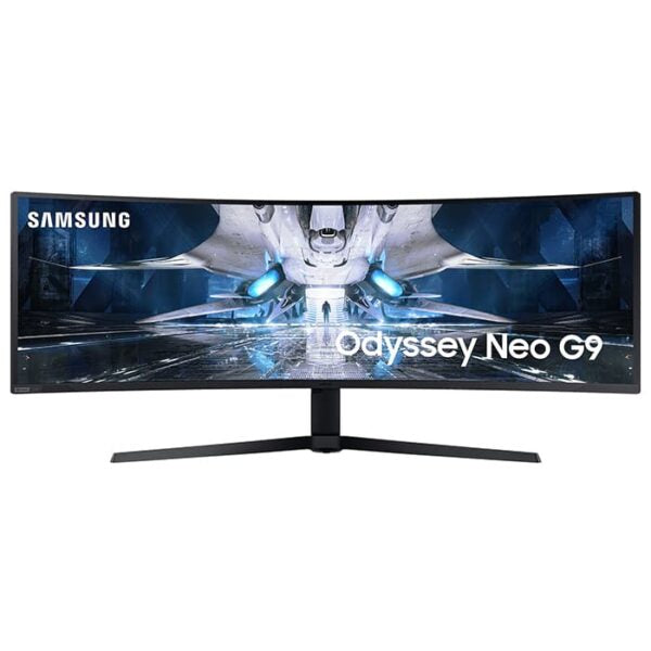Samsung LS49AG950 Odyssey Neo G9 Curved DQHD Gaming Monitor, Silver