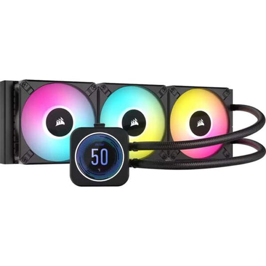 CORSAIR iCUE H150i ELITE LCD XT Display Liquid CPU Cooler