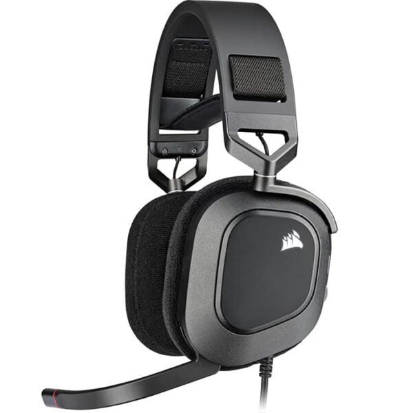 CORSAIR HS80 RGB USB Wired Gaming Headset, Carbon