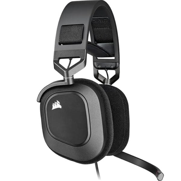 CORSAIR HS80 RGB USB Wired Gaming Headset, Carbon