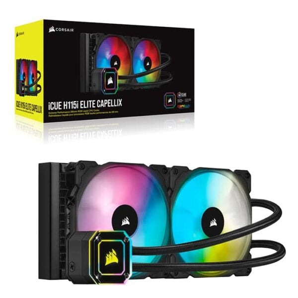 CORSAIR iCUE H115i ELITE CAPELLIX Liquid CPU Cooler