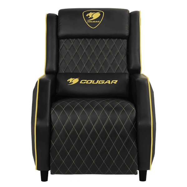 Cougar Ranger Royal Gaming Sofa |Black and Yellow