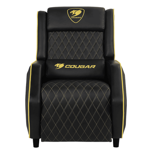 Cougar Ranger Royal Gaming Sofa |Black and Yellow