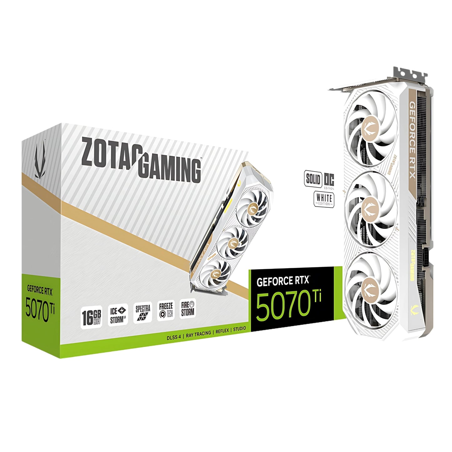 ZOTAC GAMING GeForce RTX 5070 Ti SOLID SFF OC 16GB GDDR7 Graphics Card