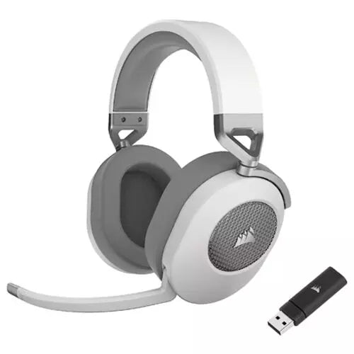Corsair HS65 Wireless 7.1 Surround Gaming Headset - White