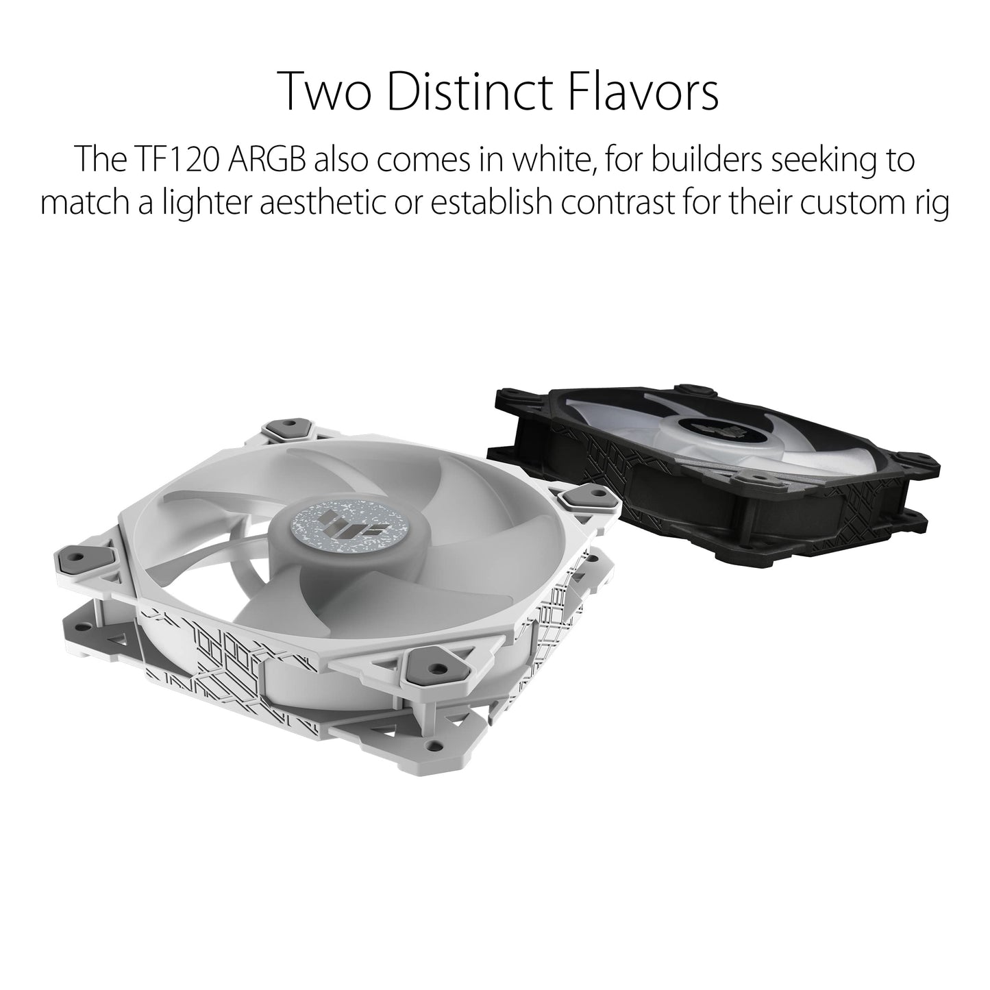 ASUS TUF Gaming TF120 ARGB 120mm PWM Case Fan - Single Pack