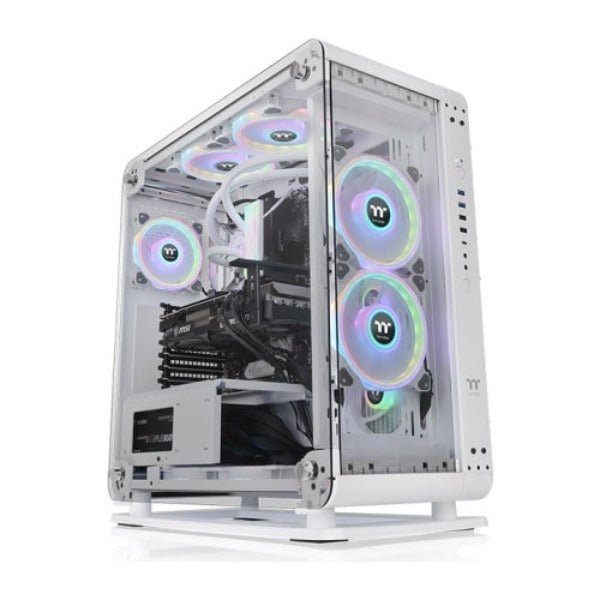 Thermaltake Core P6 Tempered Glass  Mid Tower Chassis, Snow White
