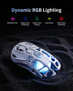GravaStar Mercury M2 Wireless Gaming Mouse – Opaline White