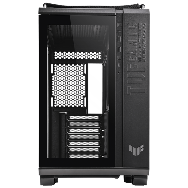 Asus TUF GT502 Gaming case Tempered glass, Black