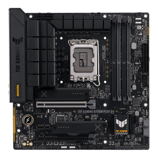 Asus Tuf Gaming B760M-Plus D4 Lga1700 Matx Motherboard (TUF-GAMING-B760M-PLUS-D4)