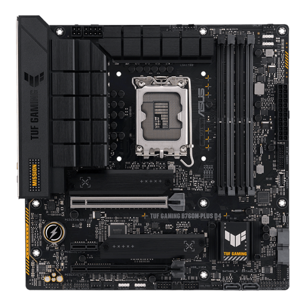 Asus Tuf Gaming B760M-Plus D4 Lga1700 Matx Motherboard (TUF-GAMING-B760M-PLUS-D4)