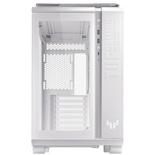 Asus TUF GT502 Gaming case Tempered glass, White