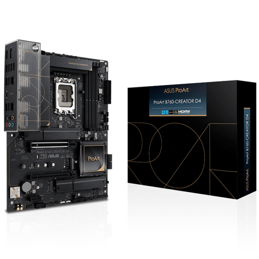 Asus ProArt B760-CREATOR D4 LGA 1700 Intel ATX Motherboard