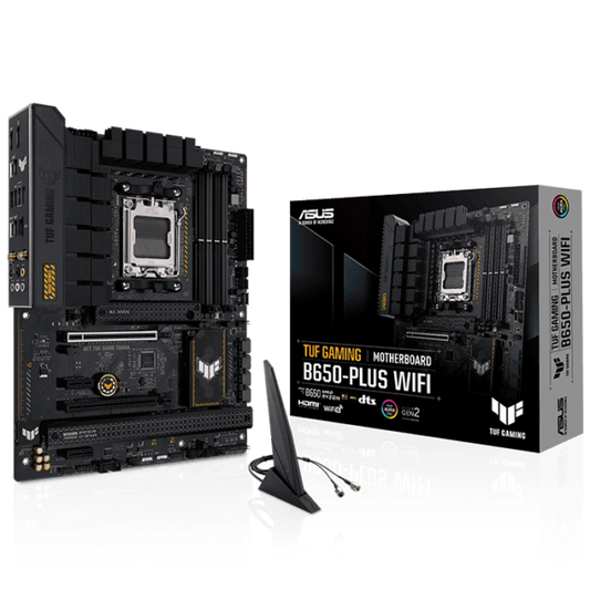 ASUS TUF GAMING B650-PLUS WIFI AMD 7000 Series AM5 DDR5 Motherboard
