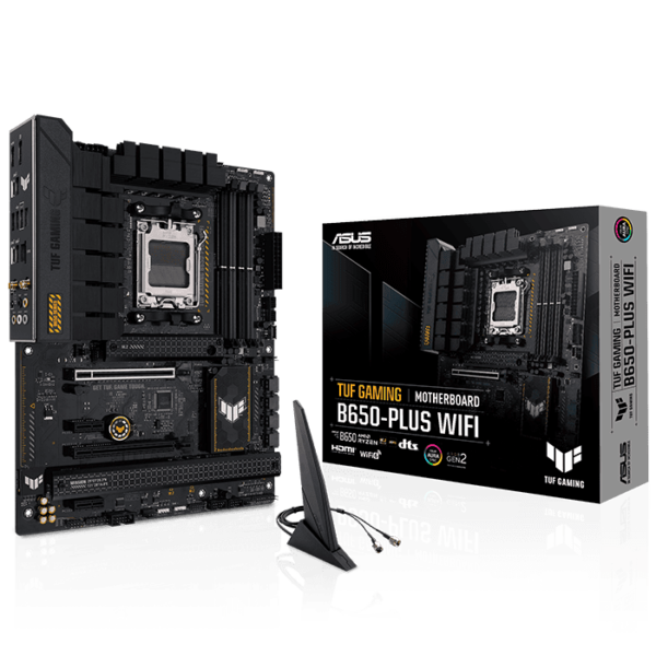 ASUS TUF GAMING B650-PLUS WIFI AMD 7000 Series AM5 DDR5 Motherboard