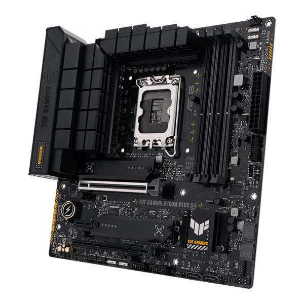 Asus Tuf Gaming B760M-Plus D4 Lga1700 Matx Motherboard (TUF-GAMING-B760M-PLUS-D4)
