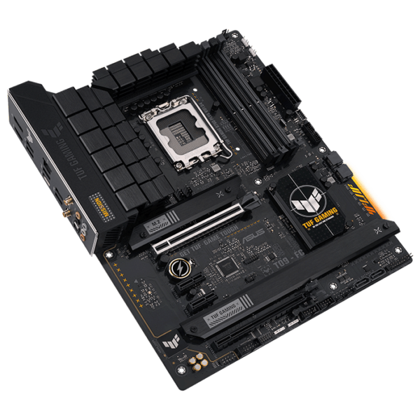 ASUS TUF GAMING B760-PLUS WIFI D4 Intel B760 LGA 1700 ATX Gaming Motherboard