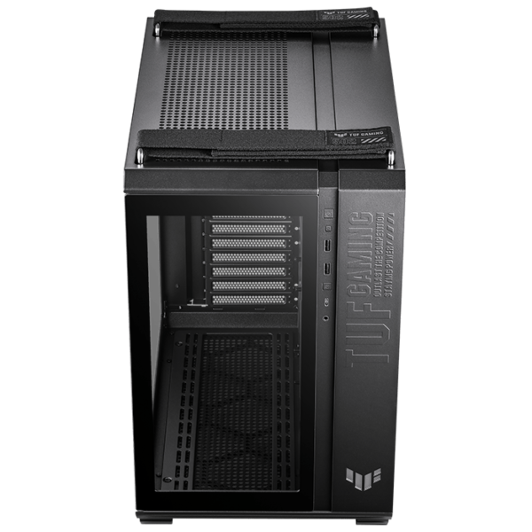 Asus TUF GT502 Gaming case Tempered glass, Black