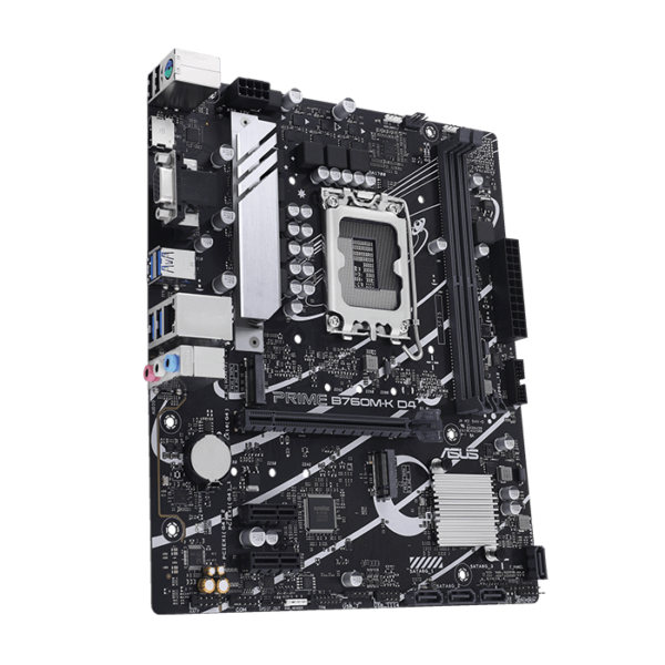 Asus Prime B760-M K D4 LGA 1700 Intel mATX Motherboard