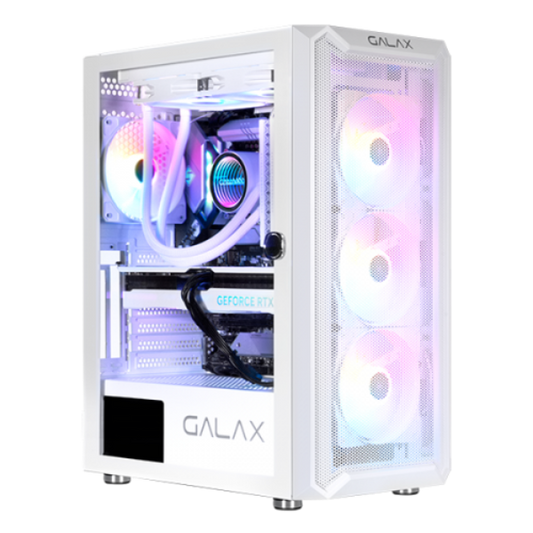 Gaming Pc| GALAX REVALUTION 07 CASE, INTEL CORE I5 12400 F,  MSI VENTUS RTX 3050 8 GB