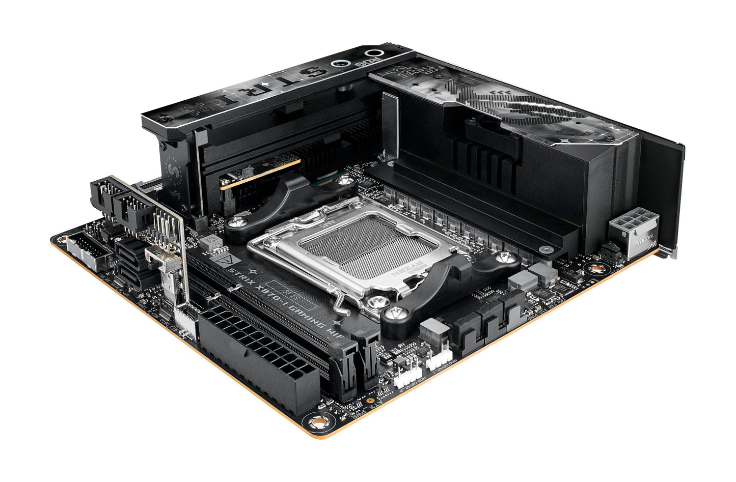 ASUS ROG STRIX X670E-I GAMING WIFI AMD X670E Mini-ITX AM5 DDR5 WiFi 6E Motherboard