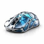 GravaStar Mercury X Air 8K Wireless Gaming Mouse – Onyx Crystal